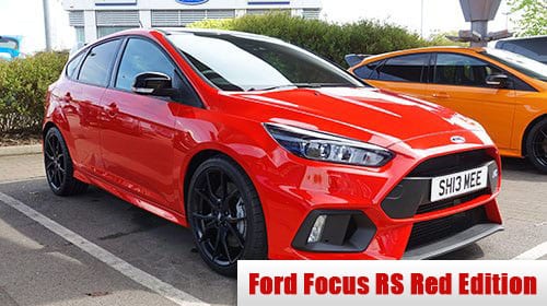 Ford Focus RS Race Red Edition