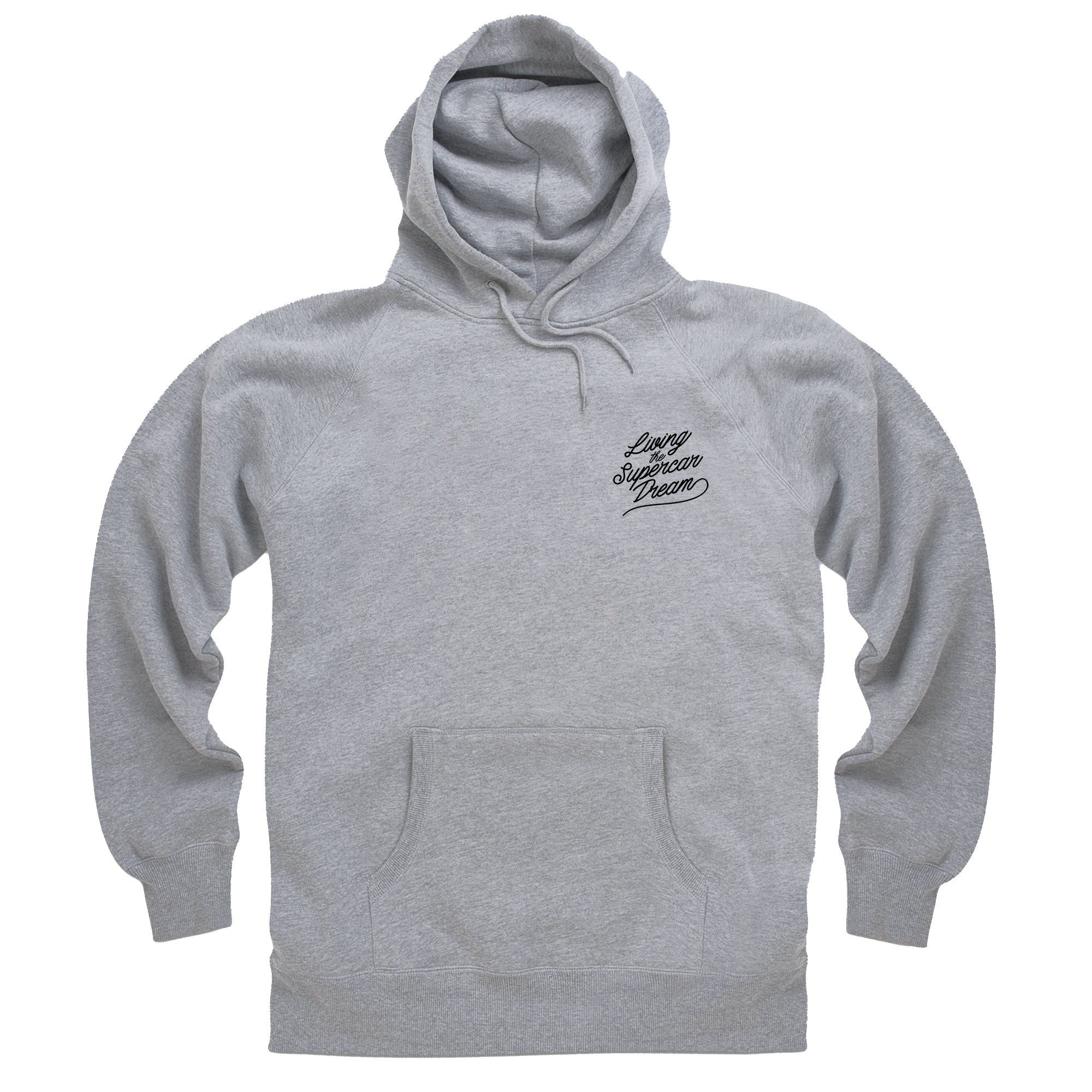 Living The Supercar Dream - Hoodie - Black Outline - Adults - Shmee150 ...