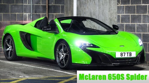 McLaren 650S Spider