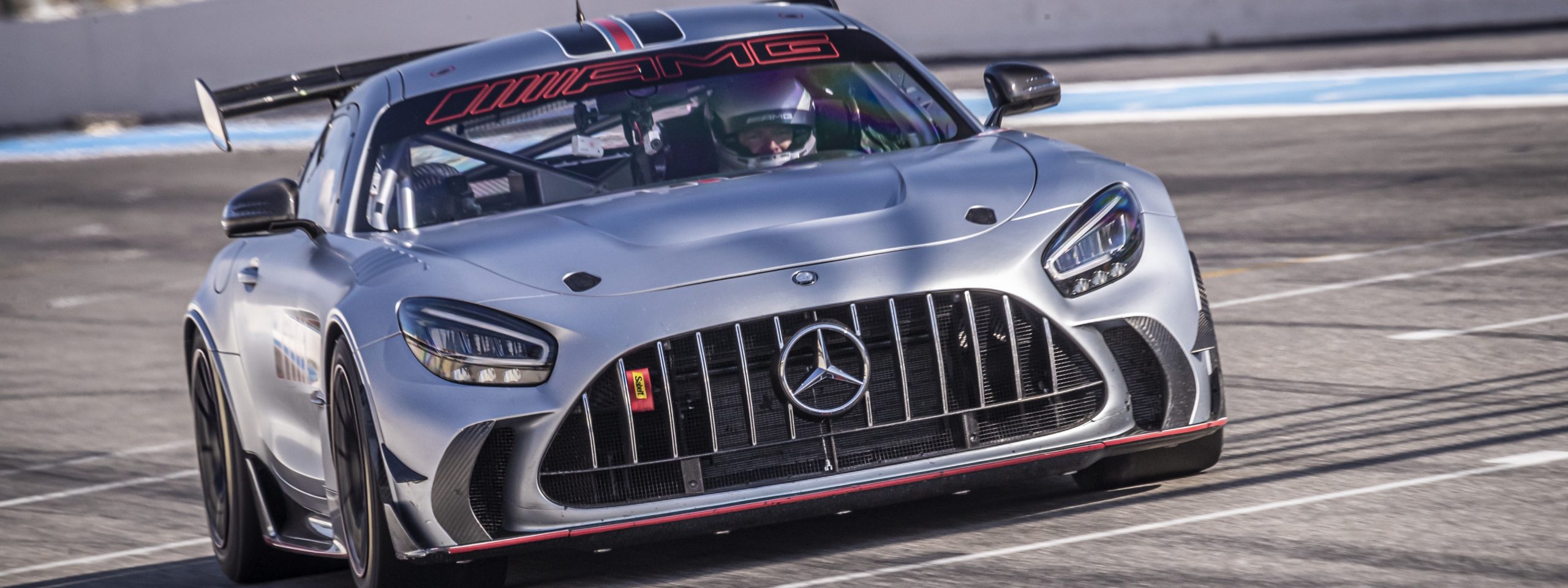 Mercedes AMG Track Series Top Banner